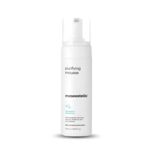 Mesoestetic Purifying Mousse 150ml cleansing foam for oily and acne-prone skin with chlorhexidine and lactic acid